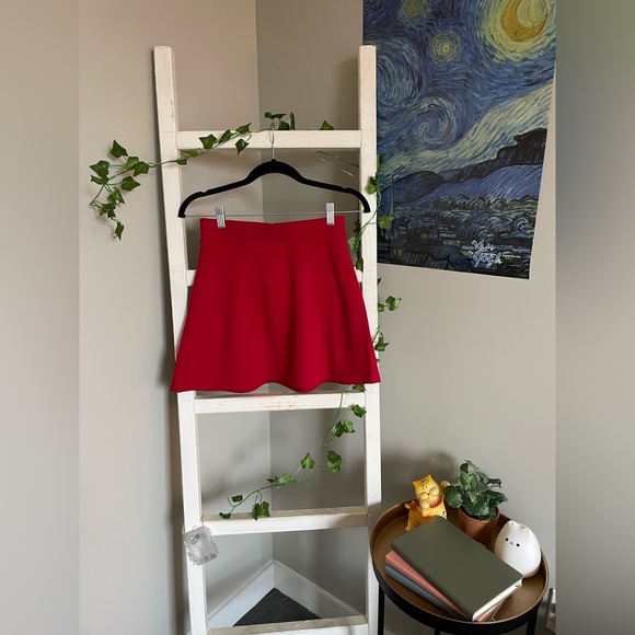 Forever 21 Zipper Skater Skirt - Picture 2 of 2